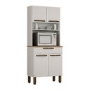 Ver imagem 2 de Kit Cozinha 04 Portas Turim Sallêto - Branco