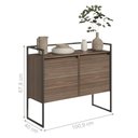 Ver imagem 2 de Aparador Buffet 2 Portas Industrial Roma