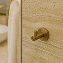 Ver imagem 2 de Cabide Cabideiro Simples para Banheiro Lavabo Lavanderia - Dourado Escovado - Dpace6510 Drop Metais
