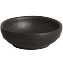 Ver imagem 2 de Kit 24 Ramequins 70ml Cerâmica Orgânico Preto Matte Restaura