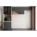 Ver imagem 1 de Cozinha Modulada Completa Firenze 3 Peças (2 Aéreos+1paneleiro) Cp07 Avena/grafito - Demóbile
