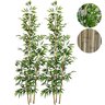 Kit 2 Bambu Artificial 2 Metros sem Vaso Decoração - 1