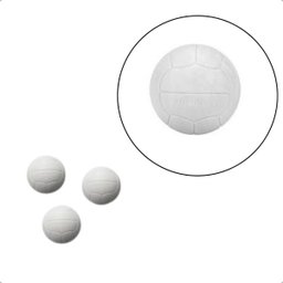 Futebol Mesa Pebolim Madeira Maciça 3 Bolinhas com Gaveta - 5