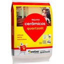 Ver imagem 1 de Rejunte Cerâmico Quartzolit 5kg Bege