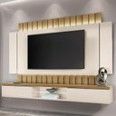 Ver imagem 2 de Home Suspenso Intense 2.2 Off White/freijó - Pr Móveis