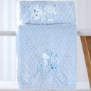 Ver imagem 2 de Cobertor Bebê Fluffy 110x90 com Aplique Bordado Blue