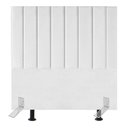 Ver imagem 1 de Cabeceira Cama Solteiro Box 100cm Lídia Corino e Frame Branco