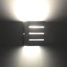 Arandela Friso Frisada Luminária Externa Interna Muro Parede Alumínio Branco - Rei da Iluminaçã - 3