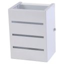 Ver imagem 1 de Arandela Friso Frisada Luminária Externa Interna Muro Parede Alumínio Branco - Rei da Iluminaçã