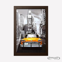 Ver imagem 3 de Porta Retrato 20x30 Moldura Marrom com Vidro Decoração Sala