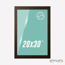 Ver imagem 2 de Porta Retrato 20x30 Moldura Marrom com Vidro Decoração Sala