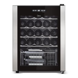 Adega Climatizada Compressor Midea Wbb241 24 Garrafas 60hz 127v - 2