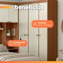 Ver imagem 6 de Guarda Roupas Casal Completo Modulado 7 Portas 4 Gavetas Helena