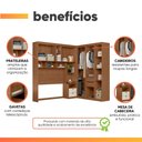 Ver imagem 5 de Guarda Roupas Casal Completo Modulado 7 Portas 4 Gavetas Helena