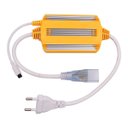 Ver imagem 3 de Fita Led 5050 Rolo 50 metros Mangueira Cores RGB Conector Fonte Controle Iluminaçao Enfeite Decoraça