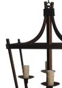 Ver imagem 3 de Pendente de Teto Lampião Moderno Artesanato para Iluminação de Sala