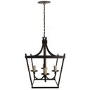 Ver imagem 4 de Pendente de Teto Lampião Moderno Artesanato para Iluminação de Sala