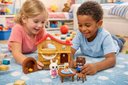 Ver imagem 3 de Conjunto Animais de Plástico 22 Peças com Acessórios Brinquedo Infantil - Marrom