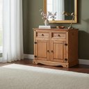 Ver imagem 1 de Balcão 2 Portas 2 Gavetas Madeira Maciça Carvalho