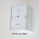 Ver imagem 5 de kit 9x Arandela Branca + LED 5W 3000K luminária Externa Parede Muro 2 Focos Frisos Fachos St327