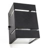 kit 20x Arandela  Preta + LED 5W 3000K luminária Externa Parede Muro 2 Focos Frisos Fachos St327 - 4