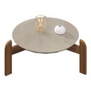 Ver imagem 2 de Mesa de Centro Lizz Off-white/cedro - Casa D