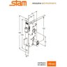 Fechadura Rolete Stam - 3