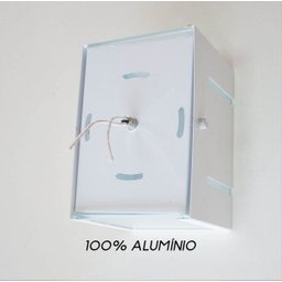 Kit com 20 Arandelas 2 Focos com Frisos e Facho Branca Externa Parede Muro St327 - 5