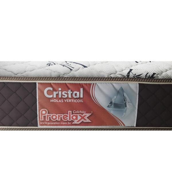 Colchão Casal Prorelax de Molas - - Cristal - 138x188x18cm - 3