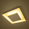 Plafon Sobrepor 60x60 Luz Indireta + 4 LED Bolinha Branco Quente St1213 - 1