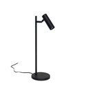 Ver imagem 1 de Abajur Luminária Mesa Alumínio Articulável Tubo Preto.:preto