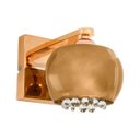 Ver imagem 5 de kit 2 Luminária Arandela Cristal K9 Cuba Cobre + 2 Led 5w 3000k St1219