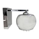 Ver imagem 7 de kit 2 Luminária Arandela Cristal K9 Cuba Cromada + 2 Led 5w 3000k St1219