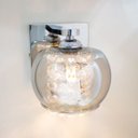 Ver imagem 6 de kit 2 Luminária Arandela Cristal K9 Cuba Cromada + 2 Led 5w 3000k St1219
