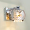 Ver imagem 5 de kit 2 Luminária Arandela Cristal K9 Cuba Cromada + 2 Led 5w 3000k St1219