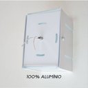 Ver imagem 4 de Kit com 6 Arandelas 2 Focos com Frisos e Facho Externa Parede Muro Preta St327