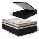 Ver imagem 1 de Cama Box Baú com Colchão de Molas Ensacadas Anjos Classic Viúva 128cm