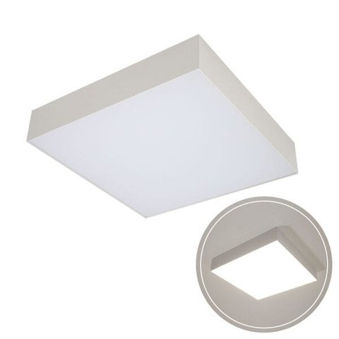 Painel Plafon Led 36w Sobrepor 30x30cm 4000k sem parafusos laterais St1228
