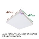 Ver imagem 2 de Painel Plafon Led 48w Sobrepor 40x40cm 3000k St1226