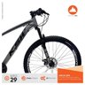 Bicicleta XLT Aro 29 Quadro 21 Alumínio Suspensão Freio Disco 21 Marchas - KSW - Cinza/Preto - 3