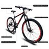 Bicicleta Aro 29 Quadro 17 Aço Suspensão Freio a Disco Mecânico 21 Marchas - Dropp - Preto/Vermelho - 3