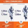 Bicicleta Aro 29 Quadro 19 Aço Suspensão Freio a Disco Mecânico 21 Marchas - Dropp - Branco/Vermelho - 4