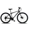 Bicicleta Aro 29 Quadro 19 Aço Freio a Disco Mecânico 21 Marchas - Dropp - Preto/Vermelho - 5