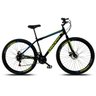 Bicicleta Aro 29 Quadro 19 Aço Freio a Disco Mecânico 21 Marchas - Dropp - Preto/Vermelho - 4