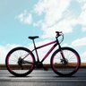 Bicicleta Aro 29 Quadro 19 Aço Freio a Disco Mecânico 21 Marchas - Dropp - Preto/Rosa - 2