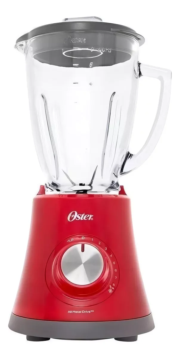 Liquidificador Super Chef 750w 1,27l Vermelho Oster 127v