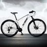 Bicicleta XLT Aro 29 Quadro 19 Alumínio Suspensão Freio Disco 21 Marchas - KSW - Branco/Preto - 2
