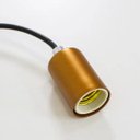 Ver imagem 5 de Pendente Tubo Cilindro Alumínio 10cm Cobre + Filamento Carbono ST64 220V St458