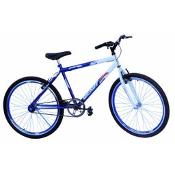 Bicicleta aro 26 wendy masc s/marcha com aero cor azul - 1 Bicicleta aro 26 wendy masc s/marcha com aero cor azul - 1