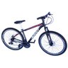 Bicicleta aro 29 "17" al freio a dis mec 21v  avant preto detalhe vermelho - 1